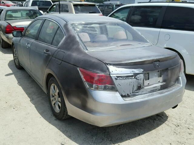 JHMCP26458C044289 - 2008 HONDA ACCORD LXP SILVER photo 3