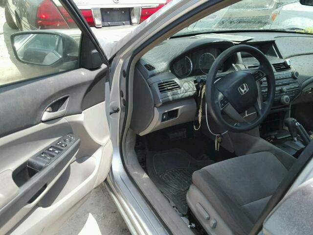 JHMCP26458C044289 - 2008 HONDA ACCORD LXP SILVER photo 9