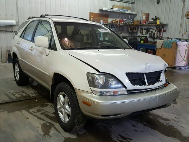 JT6HF10U9Y0111191 - 2000 LEXUS RX 300 WHITE photo 1