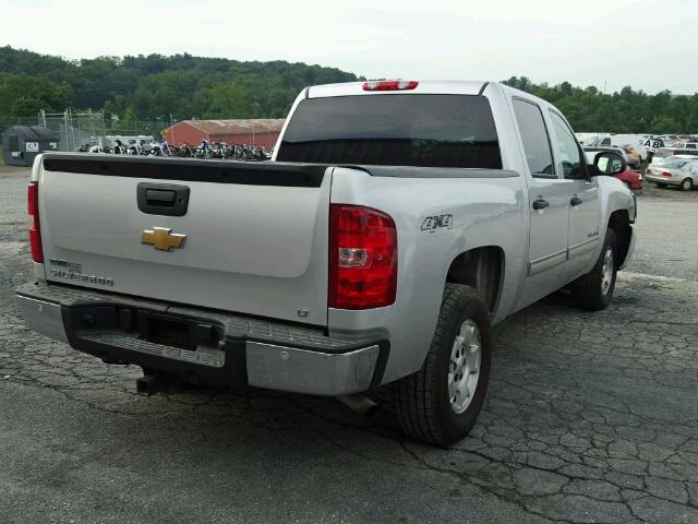 3GCRKSE34AG226099 - 2010 CHEVROLET SILVERADO SILVER photo 4