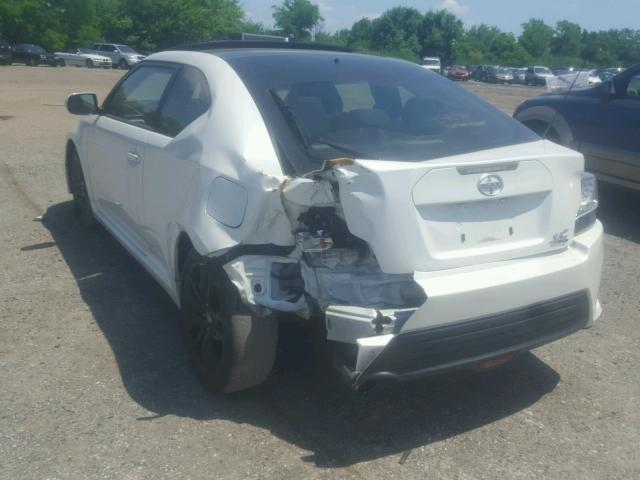 JTKJF5C72GJ017243 - 2016 TOYOTA SCION TC 白色 照片 3