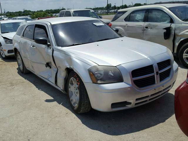 2D4FV47T57H882309 - 2007 DODGE MAGNUM SE SILVER photo 1