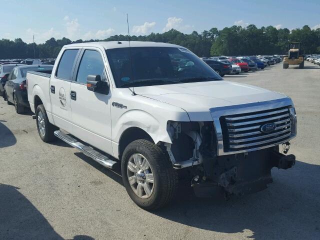 1FTFW1CF8CFC67628 - 2012 FORD F150 SUPER WHITE photo 1