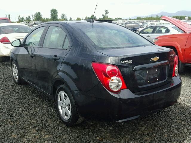 1G1JA5SHXF4154873 - 2015 CHEVROLET SONIC LS 白色 照片 3