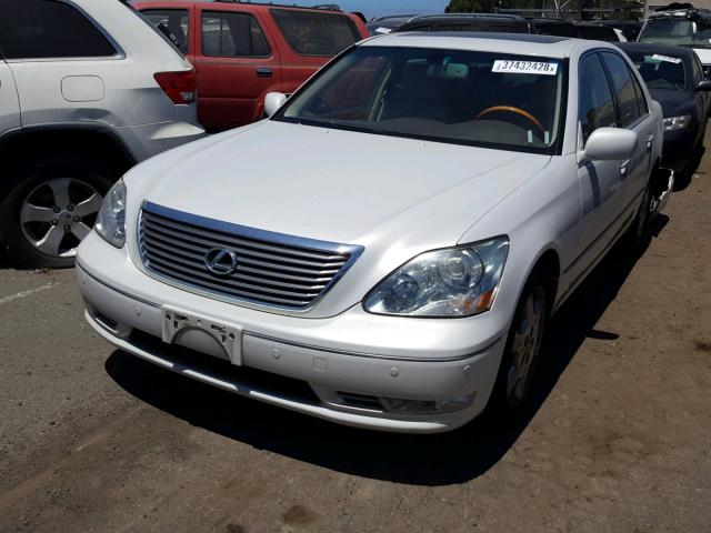 JTHBN36F740161019 2004 LEXUS LS 430, WHITE price