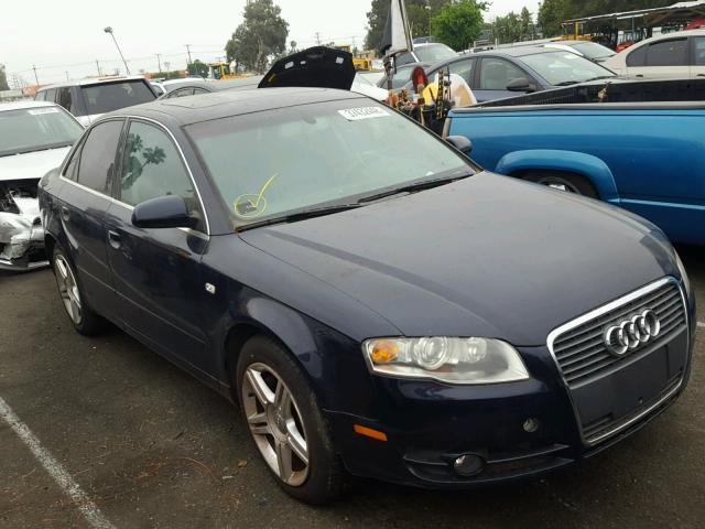 WAUAF78E76A049840 - 2006 AUDI A4 2 BLUE photo 1