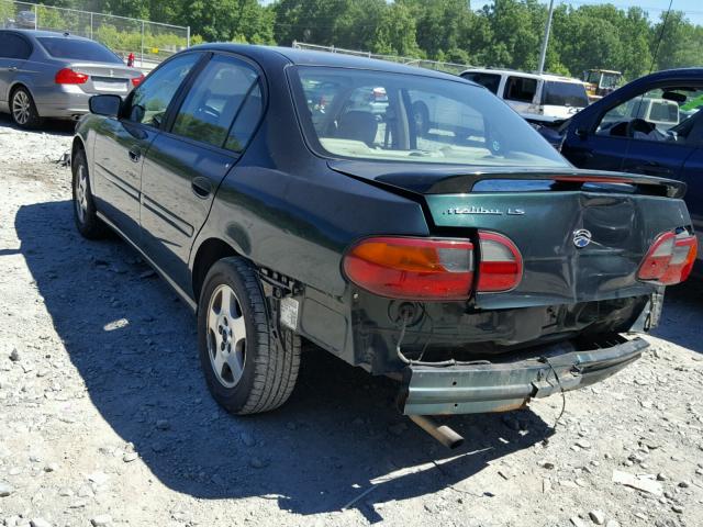 1G1NE52JX3M715920 - 2003 CHEVROLET MALIBU LS Yaşıl foto 3