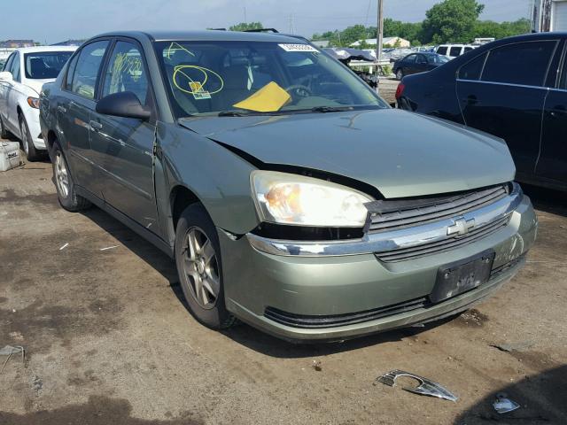 1G1ZT52885F180341 - 2005 CHEVROLET MALIBU LS GREEN photo 1
