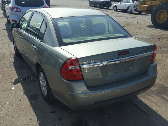 1G1ZT52885F180341 - 2005 CHEVROLET MALIBU LS GREEN photo 3