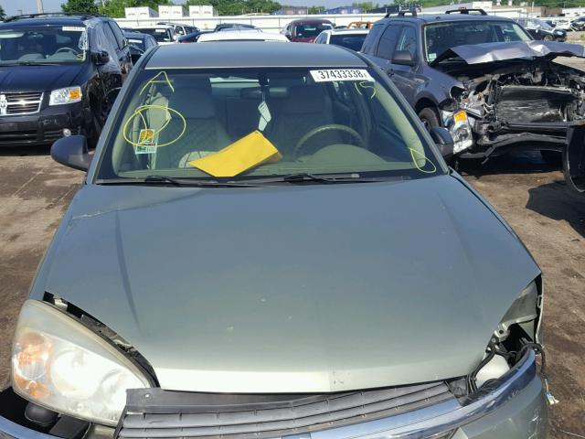 1G1ZT52885F180341 - 2005 CHEVROLET MALIBU LS GREEN photo 7