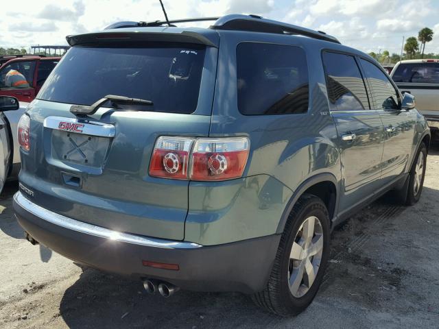 1GKER23D59J119566 - 2009 GMC ACADIA SLT 绿色 照片 4
