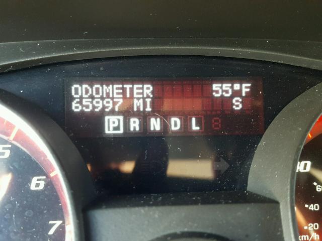 1GKER23D59J119566 - 2009 GMC ACADIA SLT 绿色 照片 8