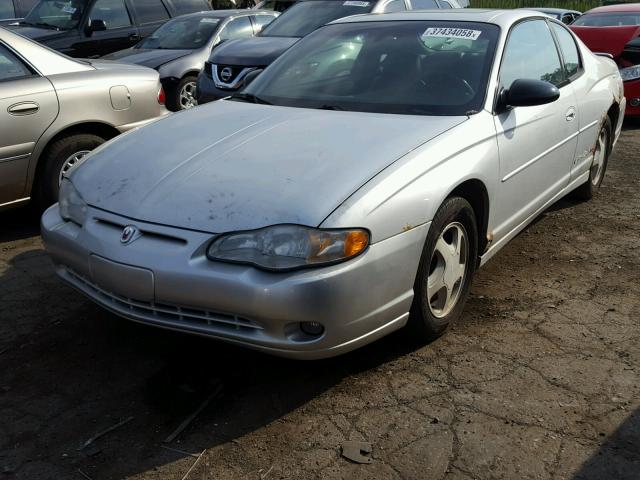 2G1WX12K039121320 - 2003 CHEVROLET MONTE CARL 银色 照片 2
