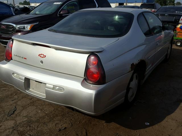 2G1WX12K039121320 - 2003 CHEVROLET MONTE CARL 银色 照片 4