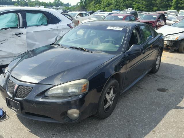 2G2WP522541142683 - 2004 PONTIAC GRAND PRIX BLACK photo 2
