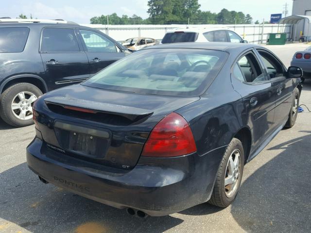 2G2WP522541142683 - 2004 PONTIAC GRAND PRIX BLACK photo 4