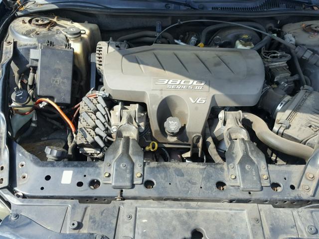2G2WP522541142683 - 2004 PONTIAC GRAND PRIX BLACK photo 7