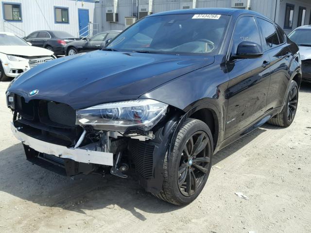 5UXKU0C5XJ0G69576 - 2018 BMW X6 SDRIVE3 BLACK photo 2