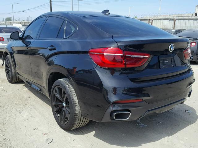 5UXKU0C5XJ0G69576 - 2018 BMW X6 SDRIVE3 BLACK photo 3