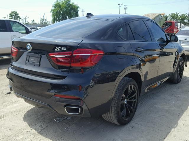 5UXKU0C5XJ0G69576 - 2018 BMW X6 SDRIVE3 BLACK photo 4