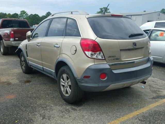 3GSCL33P88S625415 - 2008 SATURN VUE XE GOLD photo 3
