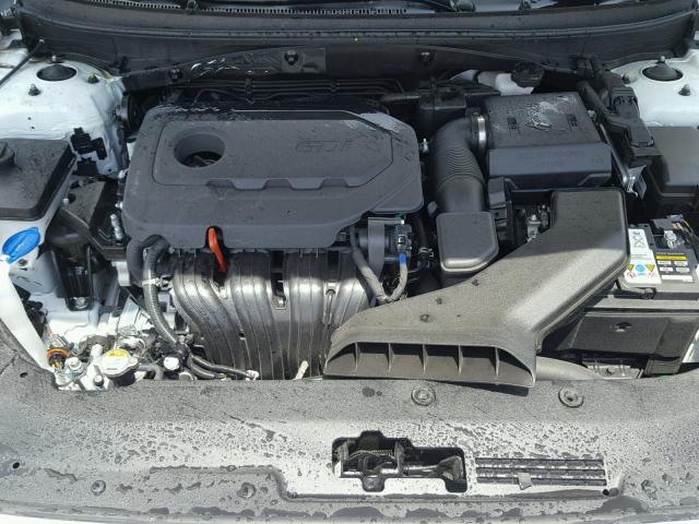 5NPE34AF1JH656929 - 2018 HYUNDAI SONATA SPO WHITE photo 7