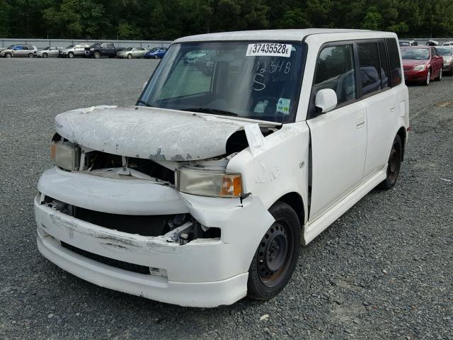 JTLKT324764112348 - 2006 SCION XB WHITE photo 2