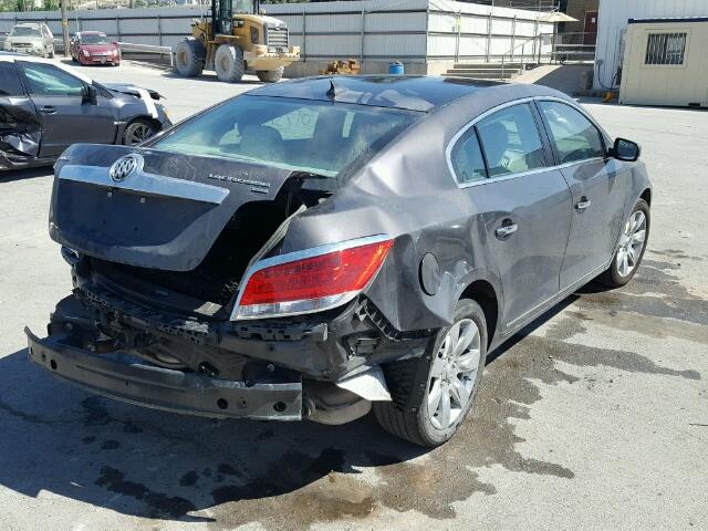 1G4GG5E35DF231842 - 2013 BUICK LACROSSE P GRAY photo 4