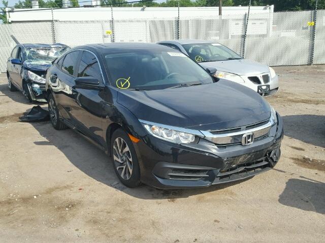 19XFC2F79GE225181 - 2016 HONDA CIVIC EX BLACK photo 1