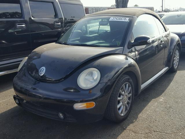 3VWCM31Y85M353966 - 2005 VOLKSWAGEN NEW BEETLE 黑色 照片 2