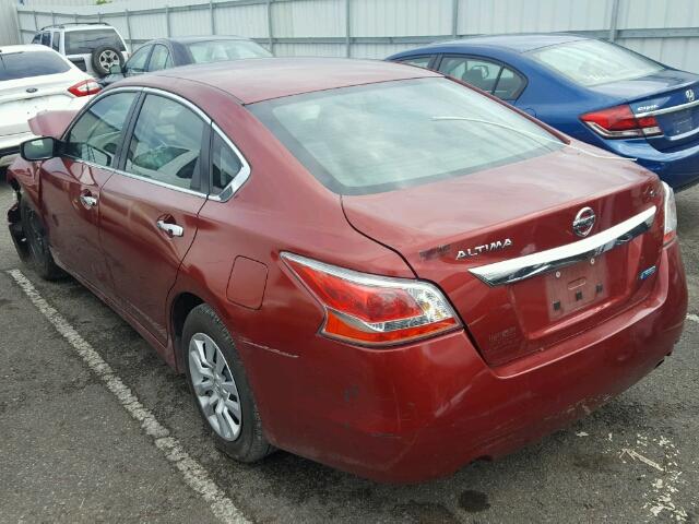 1N4AL3AP9DC148263 - 2013 NISSAN ALTIMA 2.5 RED photo 3