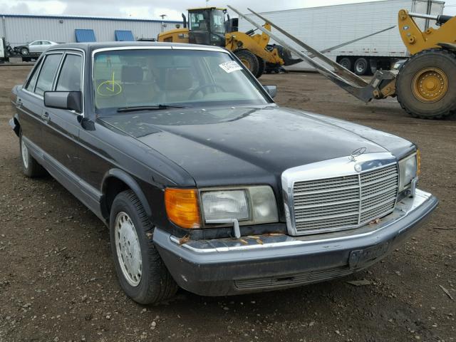 WDBCA35E6KA444768 - 1989 MERCEDES-BENZ 420 SEL BLACK photo 1