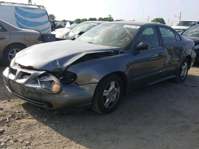 1G2NE52F35M252366 - 2005 PONTIAC GRAND AM S 灰色 照片 2