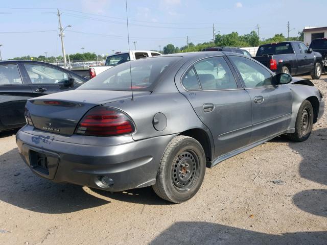1G2NE52F35M252366 - 2005 PONTIAC GRAND AM S 灰色 照片 4