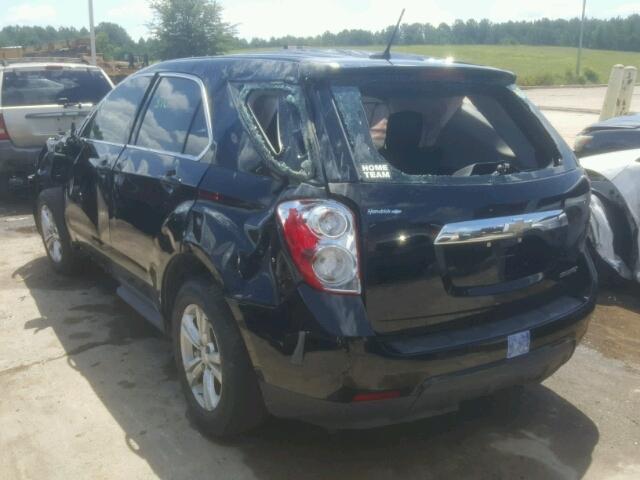 2GNALBEK2D1190550 - 2013 CHEVROLET EQUINOX LS BLACK photo 3