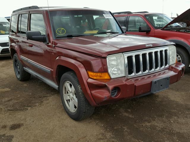 1J8HG48K37C521095 - 2007 JEEP COMMANDER 栗色 照片 1