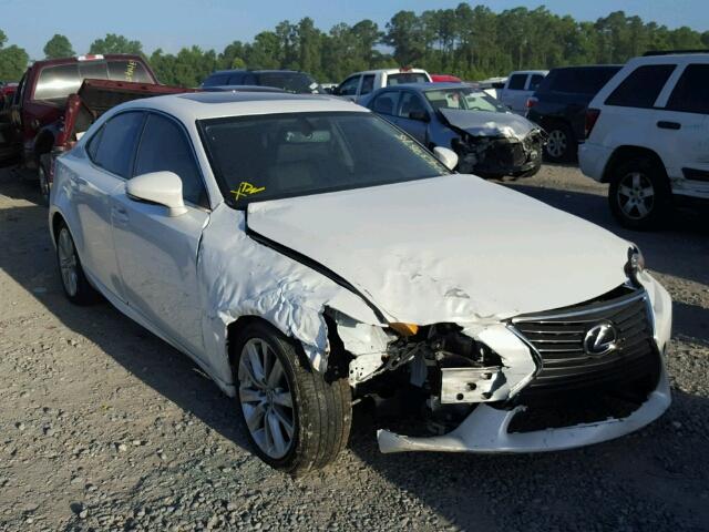 JTHBA1D2XG5016046 - 2016 LEXUS IS 200T WHITE photo 1