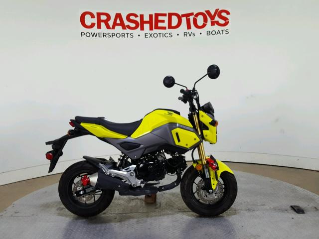 MLHJC7512J5004980 - 2018 HONDA GROM 125 YELLOW photo 1