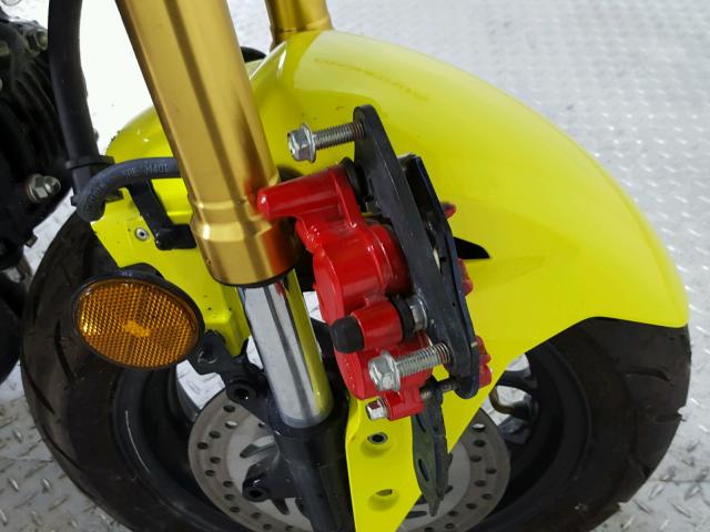 MLHJC7512J5004980 - 2018 HONDA GROM 125 YELLOW photo 14