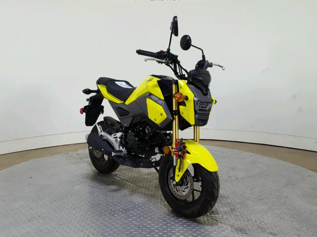 MLHJC7512J5004980 - 2018 HONDA GROM 125 YELLOW photo 2