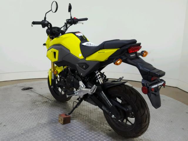 MLHJC7512J5004980 - 2018 HONDA GROM 125 YELLOW photo 6