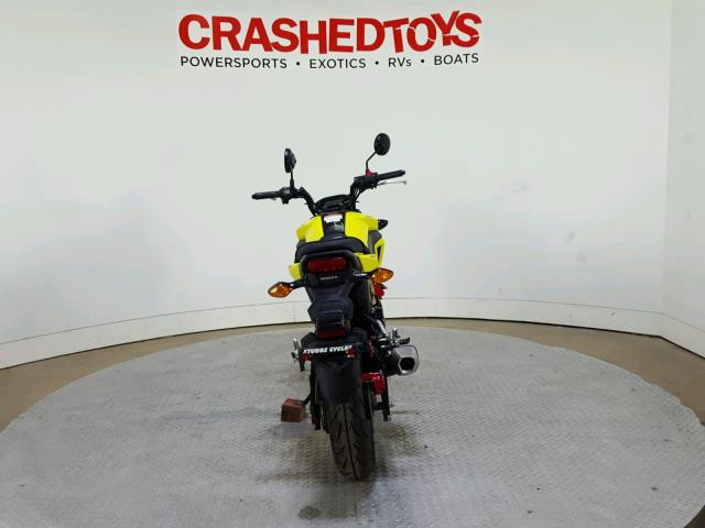 MLHJC7512J5004980 - 2018 HONDA GROM 125 YELLOW photo 7