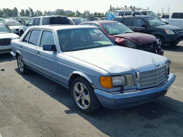 WDBCA39E6KA458535 - 1989 MERCEDES-BENZ 560 SEL BLUE photo 1