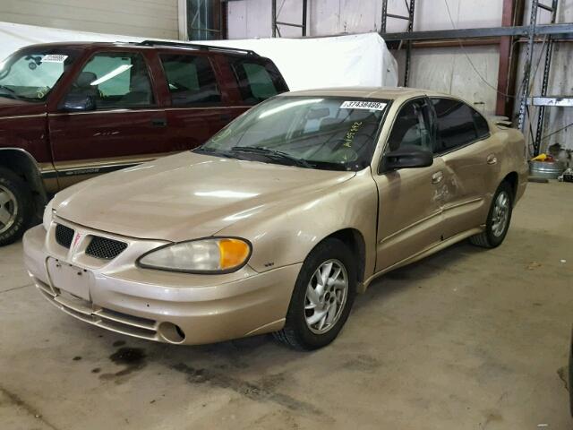 1G2NF52E24M667293 - 2004 PONTIAC GRAND AM S Bej foto 2