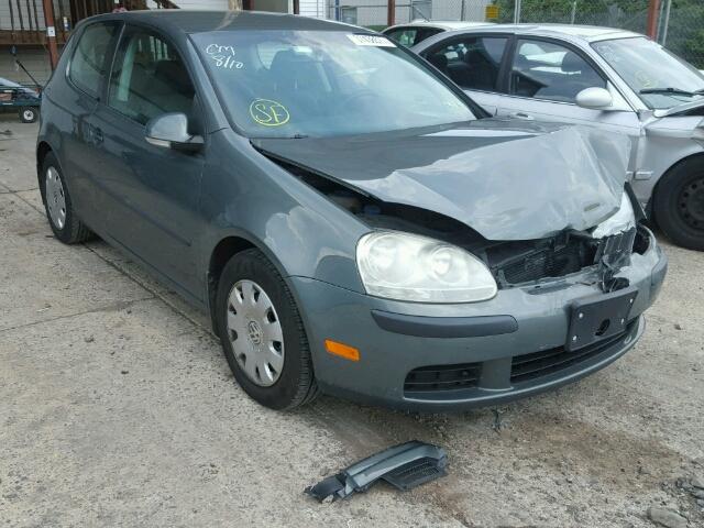 WVWBR71K17W142663 - 2007 VOLKSWAGEN RABBIT GRAY photo 1