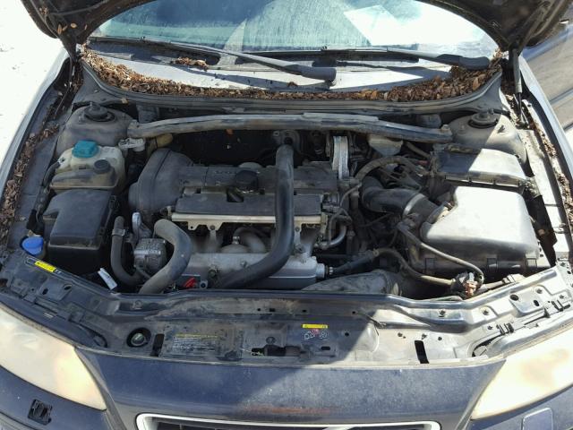 YV1RS592872609011 - 2007 VOLVO S60 2.5T BLUE photo 7