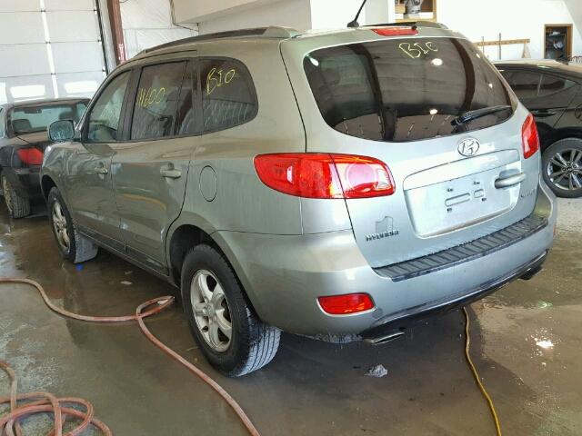 5NMSG13D07H037245 - 2007 HYUNDAI SANTA FE G GRAY photo 3