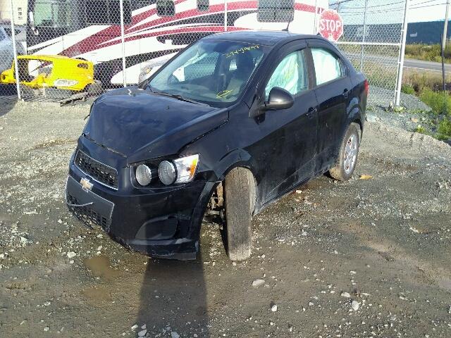 1G1JA5EH6C4110330 - 2012 CHEVROLET SONIC LS 黑色 照片 2