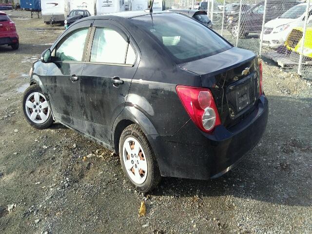 1G1JA5EH6C4110330 - 2012 CHEVROLET SONIC LS 黑色 照片 3