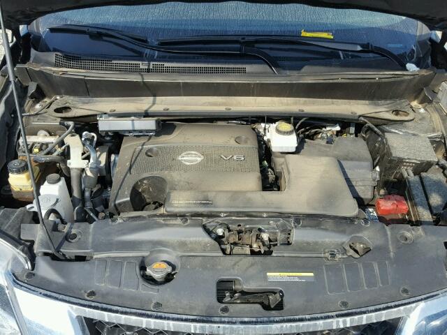 5N1AR2MN7GC614480 - 2016 NISSAN PATHFINDER BLUE photo 7